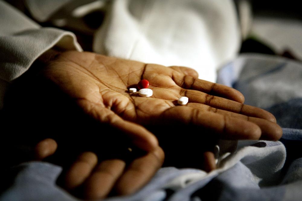 Today, the International AIDS Society launches "AIDS 2020: Virtual" to access the latest HIV science, research and policy. The online event will be taking place until 10 July and will gather scientists, policy makers, advocates and people living with HIV to advance the HIV response.  This picture of an AIDS patient receiving ARV treatment was taken in Plateau Central, Haïti, in 2007. It is the result of a collaboration between the Global Fund and the Magnum Photos partner Jonas Bendiksen. 