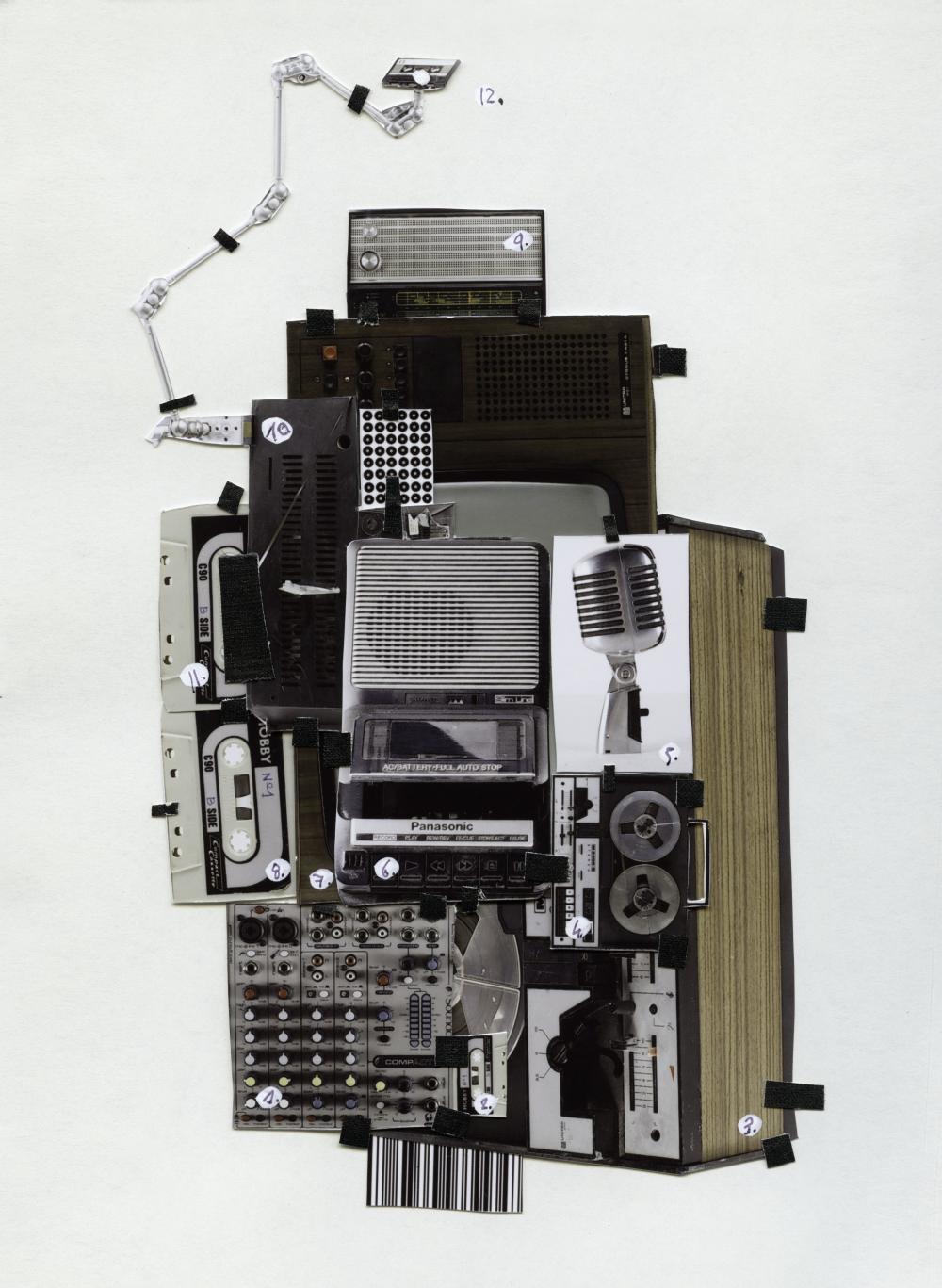 Rafal Milach took this still-life photograph in collage form in Poland in 2015