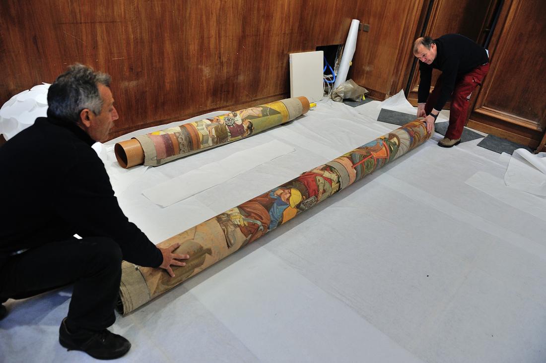 Restorations of WTO murals